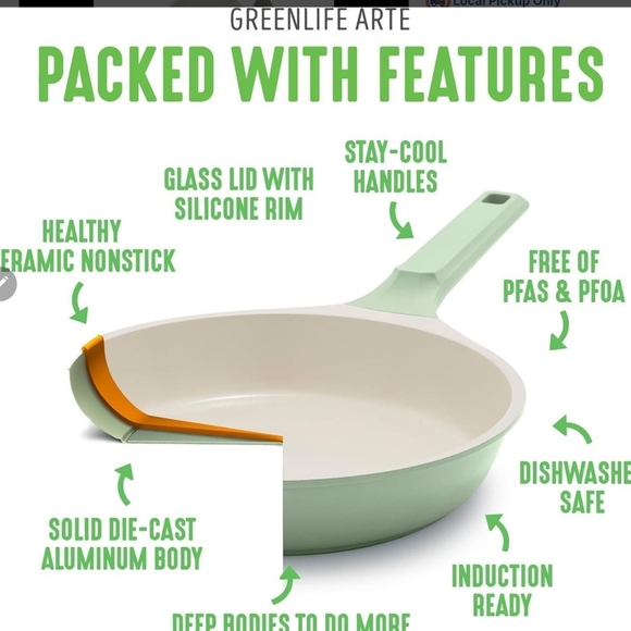 Cookware Set - Light Green - Picture 6 of 6